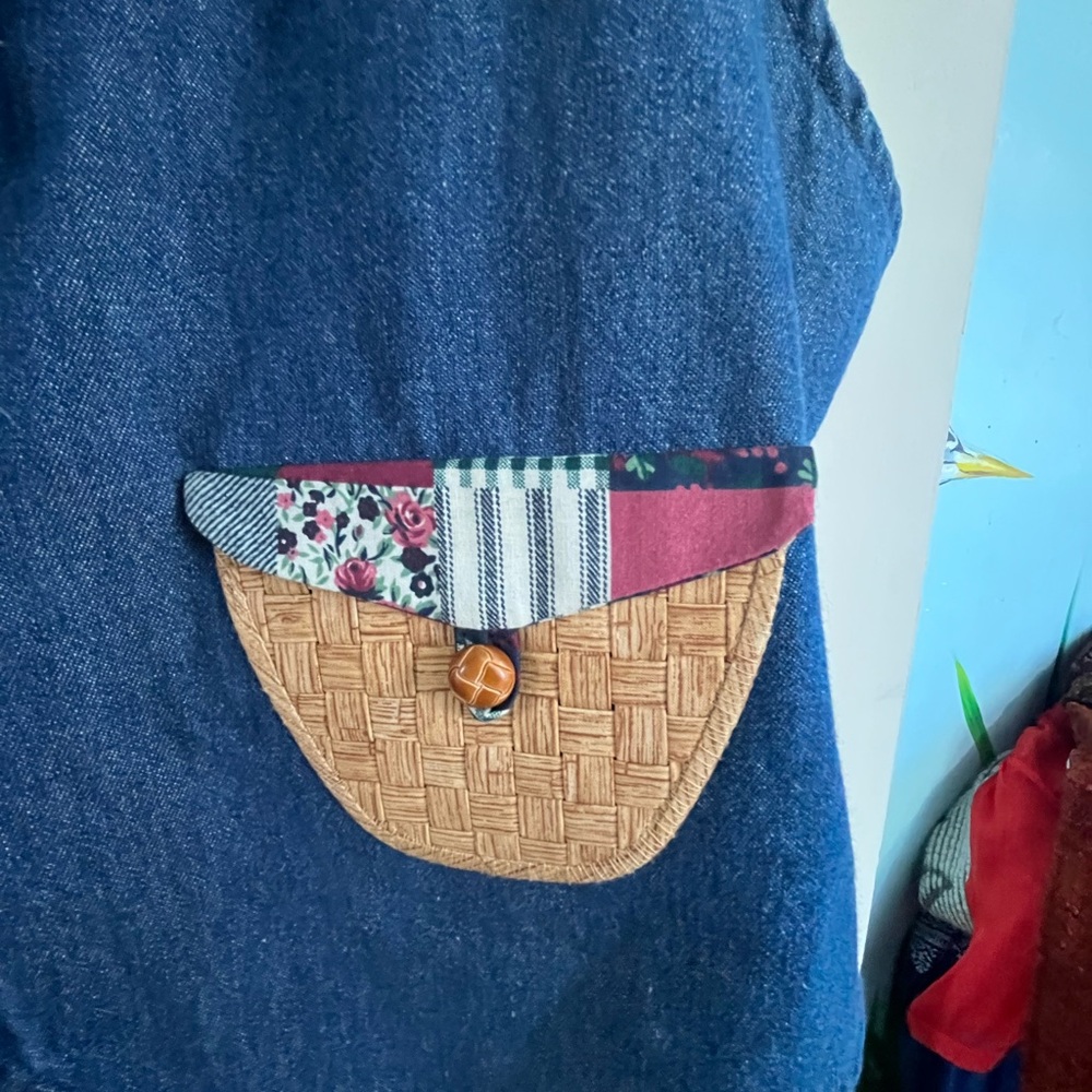 Stone Mountain Blue Denim Patchwork Vest - Women's - Picture 4 of 12